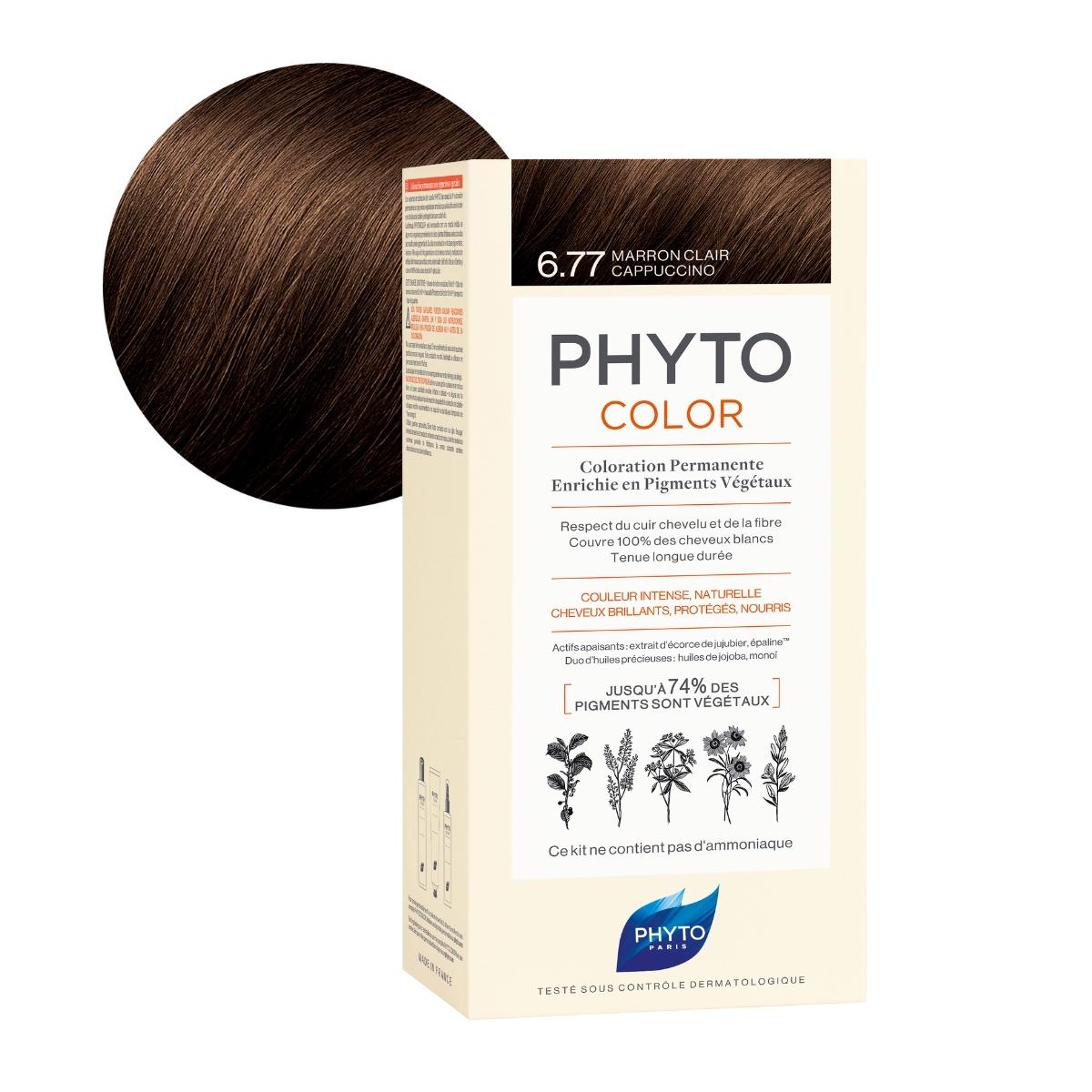 PHYTOCOLOR LIGHT BROWN CAPPUCINO 6.77