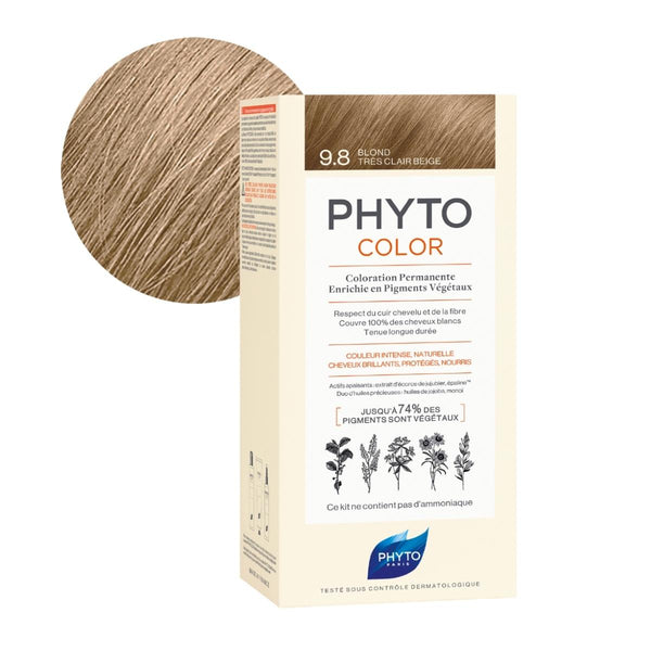 PHYTOCOLOR VERY FAIR BEIGE BLOND 9.8