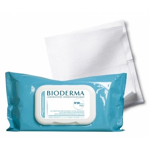ABCDERM Skin Care Face Eyes H2O WIPES