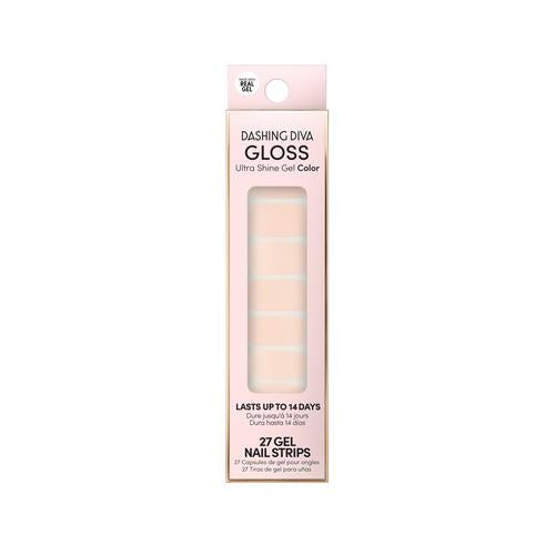 Makeup Nails Nail Strips Gloss Gel Strips Baby Pink