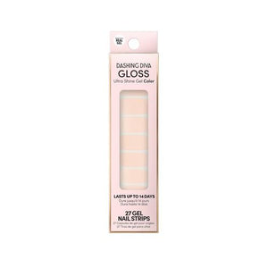 Makeup Nails Nail Strips Gloss Gel Strips Baby Pink