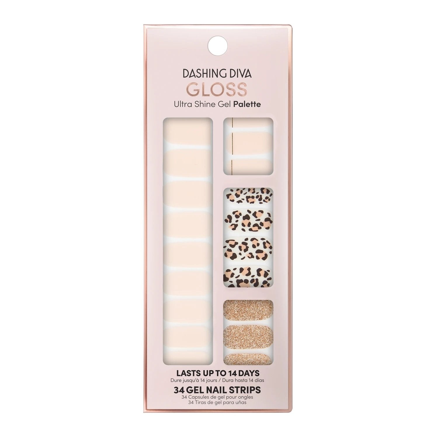 Makeup Nails Nail Strips Gloss Gel Strips Cheetahlicious 2