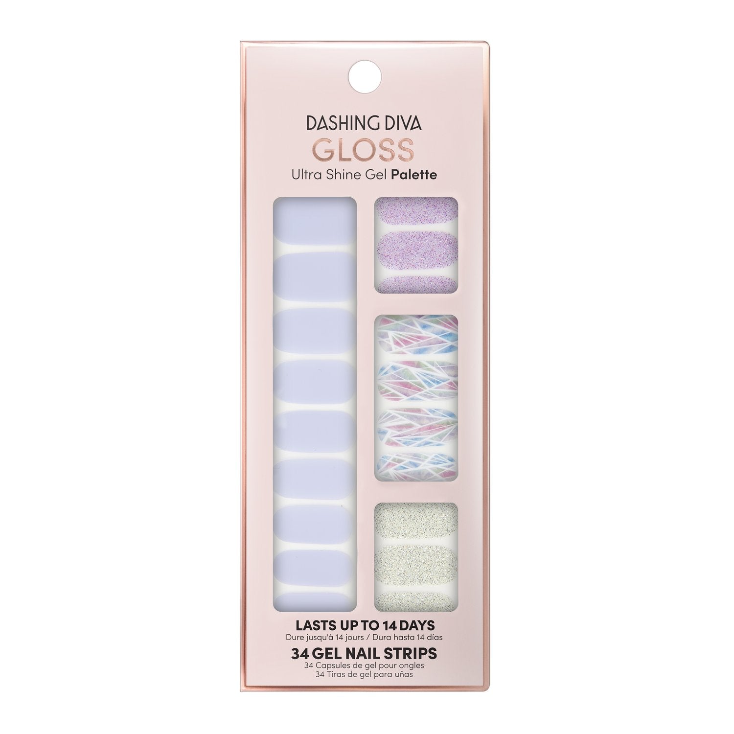 Makeup Nails Nail Strips Gloss Gel Strips Gleam Queen