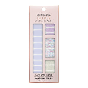Makeup Nails Nail Strips Gloss Gel Strips Gleam Queen