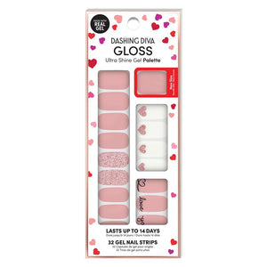 Makeup Nails Nail Strips Gloss Gel Strips LOVE NOTES