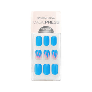 Makeup Nails Press On Magic Press BAD AND BLUE GIE