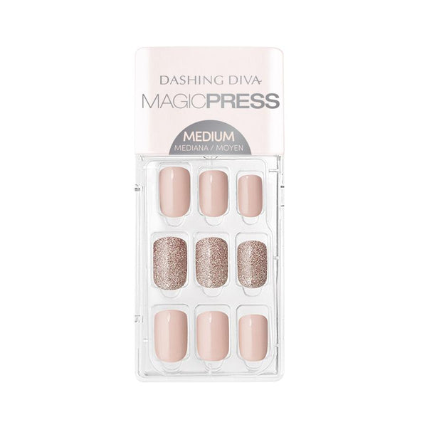 Makeup Nails Press On Magic Press Go Go Glitter Medium