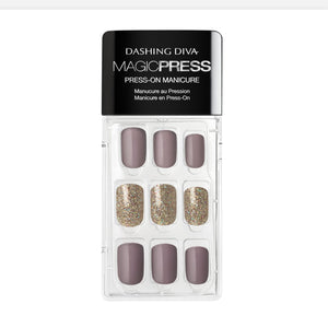 Makeup Nails Press On Magic Press MAUVELOUS