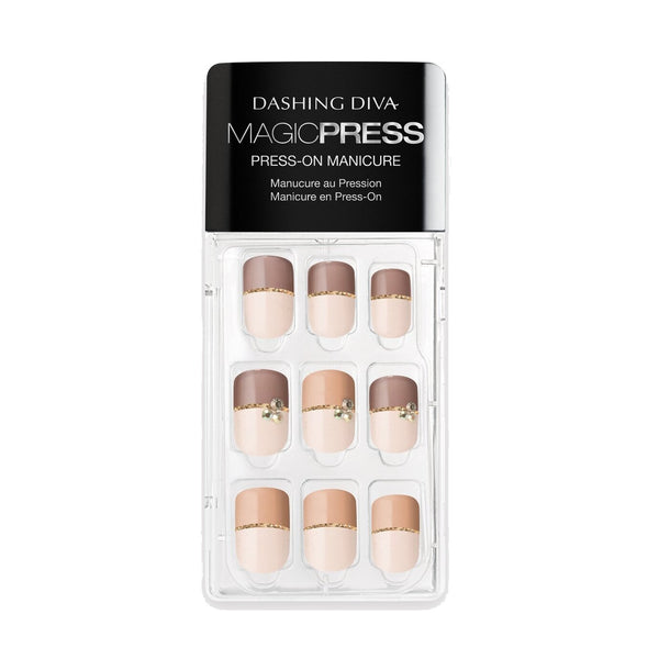 Makeup Nails Press On Magic Press Two Tone Temptation