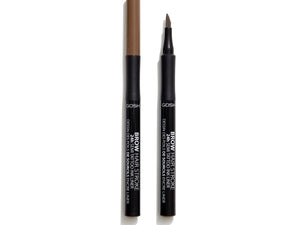 GOSH Copenhagen Makeup Brows Brow PencilsBrow Hair Stroke 24H Semi Tattoo Ink Pen 002 Grey Brown