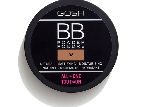 GOSH Copenhagen Makeup Face PowderBB Powder 08 Chestnut