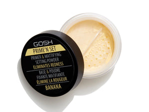 GOSH Copenhagen Makeup Face PrimerPrimen Set Powder 002 Banana