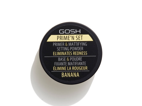 GOSH Copenhagen Makeup Face PrimerPrimen Set Powder 002 Banana