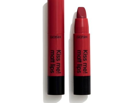 GOSH Copenhagen Makeup Lips LipstickKiss Me Matt Lips 007 Scarlet Kiss